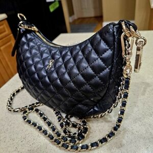 STEVE MADDEN Black Crosssbody Purse